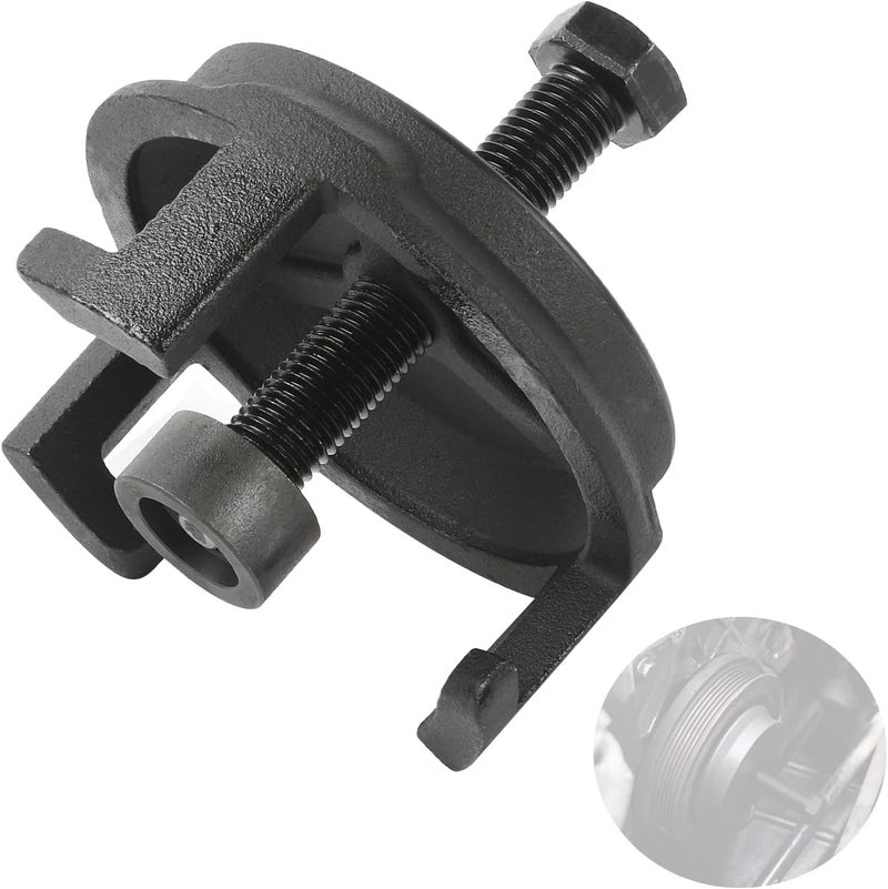 TomGoo LS Harmonic Balancer Mounting Puller Pulley Tool 25264 Compatible with GM Jeep Chrysler Dodge,Engine: 5.3L, 5.7 LS1, 6.0 LS2, 6.2 LS3, 7.0L Crank Pulley Puller, Remove LS Balancer Without Tapped ﻿ - Image 1